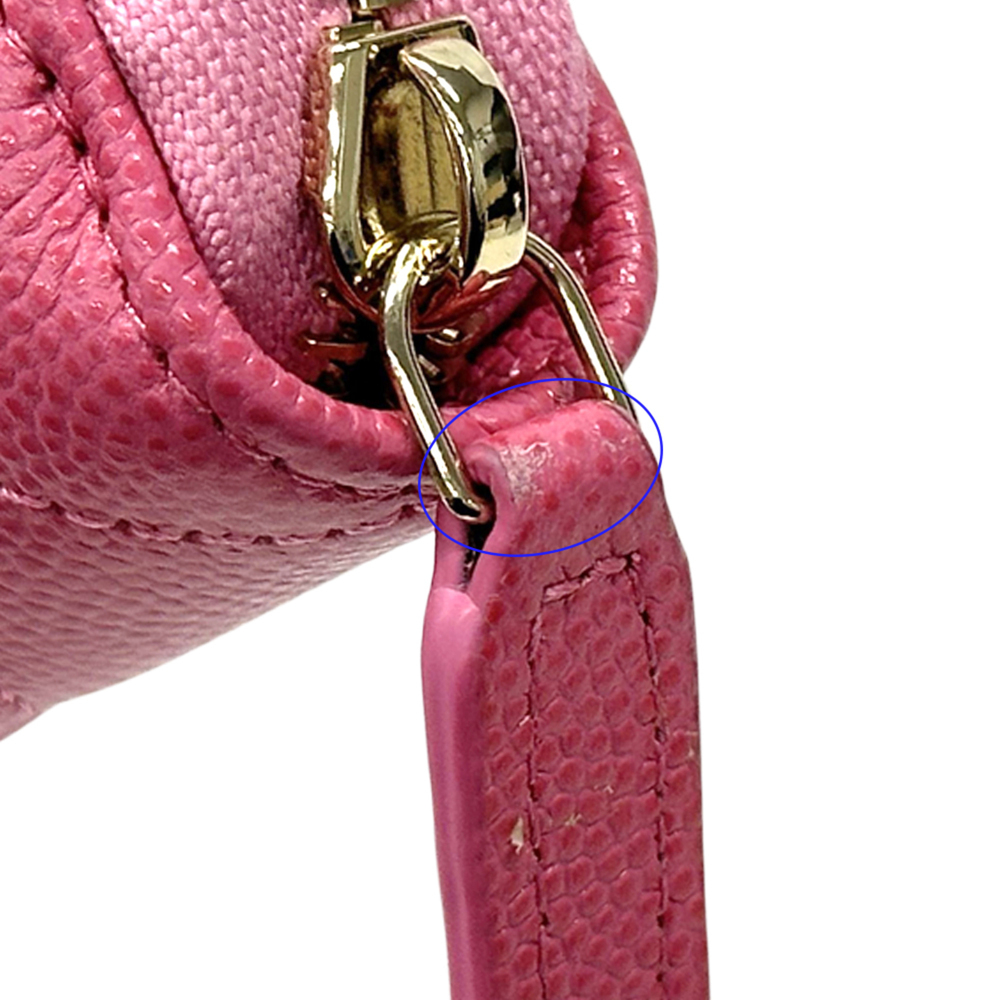 CHANEL Authentic Pink Caviar Leather Wallet - Picture 11 of 12